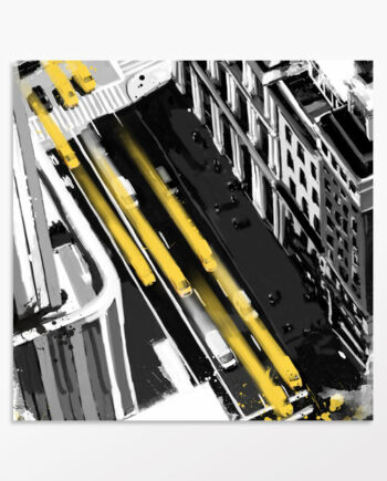 Déco New York – Taxis jaunes