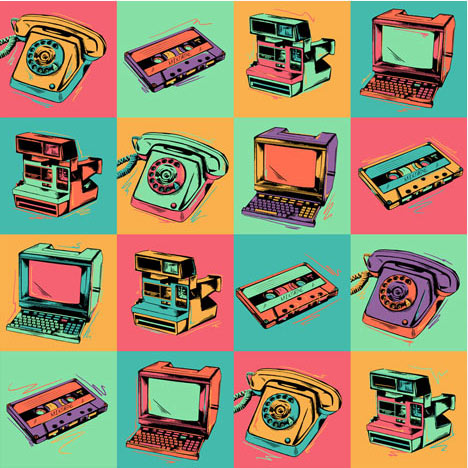 Créer un mur de tableaux Pop Art