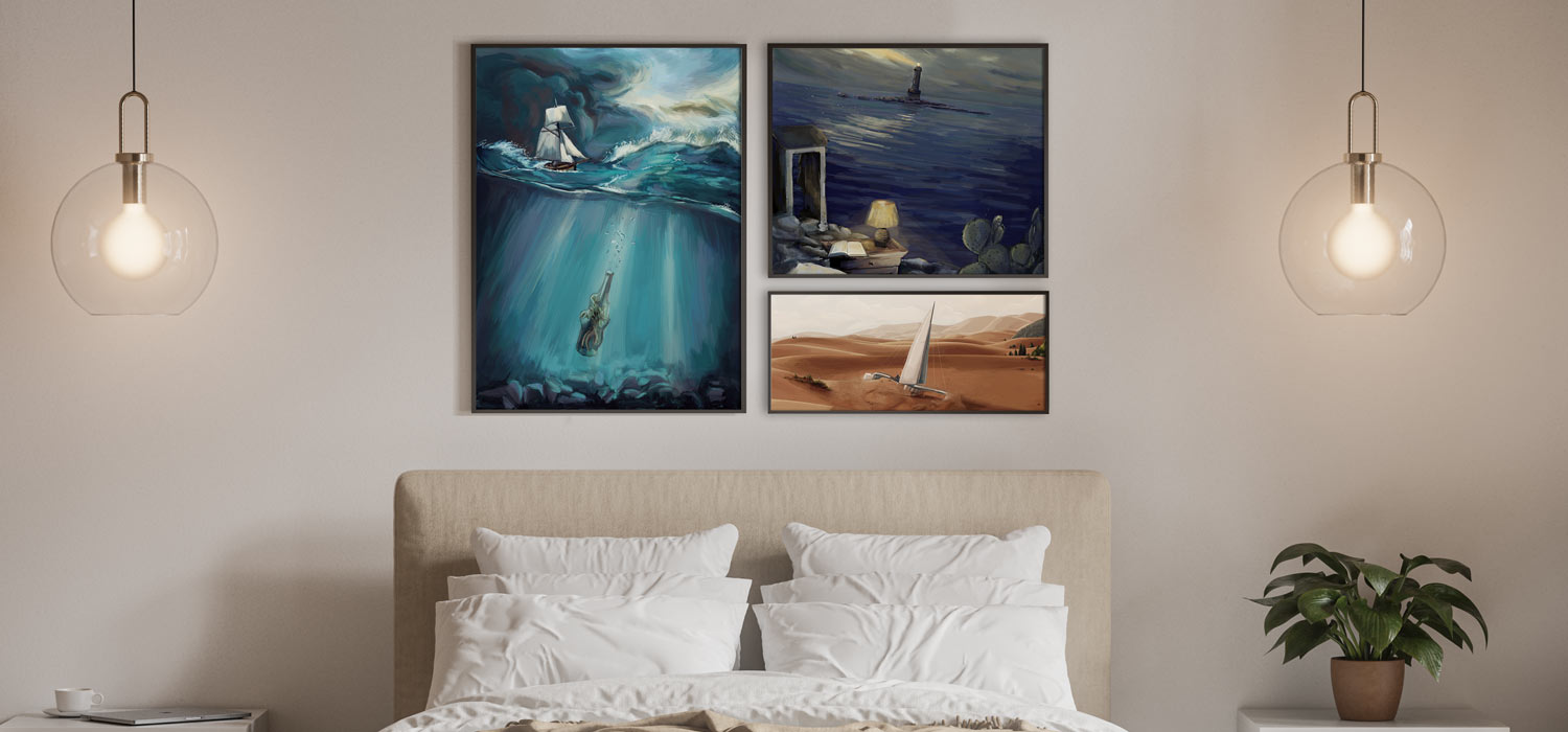 Comment créer un mur de tableaux déco réussi ?